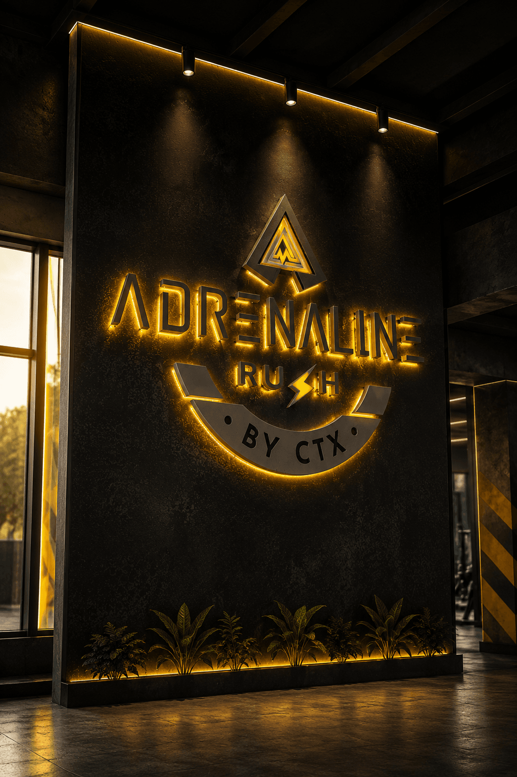 Adrenaline Rush signage at Colombo Colts Cricket Club